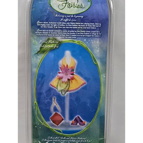 2006 Disney Fairies Tinkerbell & Friends Fashion Sets Outfit Clothes Dress Shoes - Picture 6 of 7